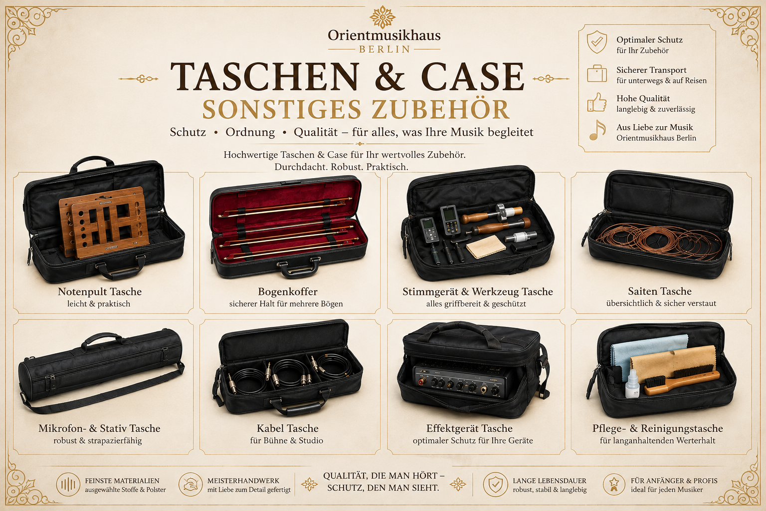 Taschen & Hardcase Zubehör,Accessories,aksesuarlar